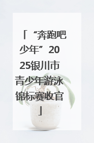 “奔跑吧少年”2025银川市青少年游泳锦标赛收官