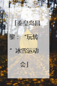 秦皇岛昌黎：“玩转”冰雪运动会