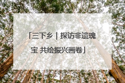 三下乡｜探访非遗瑰宝 共绘振兴画卷