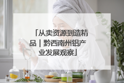 从卖资源到造精品｜黔西南州铝产业发展观察