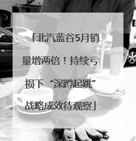 北汽蓝谷5月销量增两倍！持续亏损下“深蹲起跳”战略成效待观察