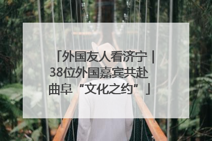 外国友人看济宁｜38位外国嘉宾共赴曲阜“文化之约”