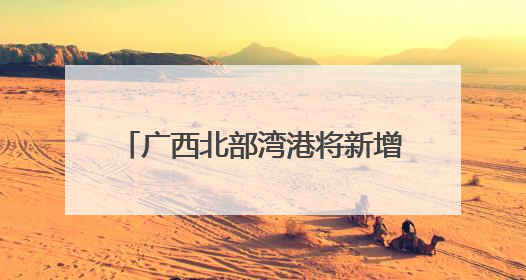 广西北部湾港将新增991米深水岸线 港口吞吐能力劲增
