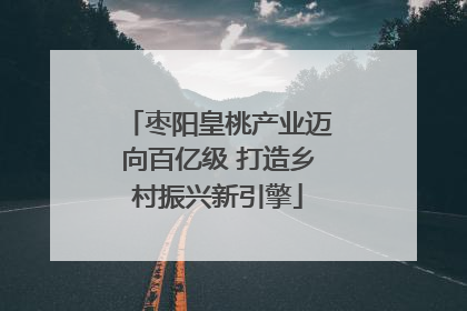 枣阳皇桃产业迈向百亿级 打造乡村振兴新引擎