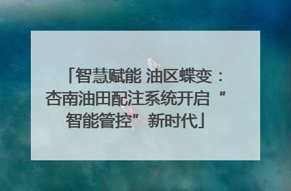 智慧赋能 油区蝶变：杏南油田配注系统开启“智能管控”新时代