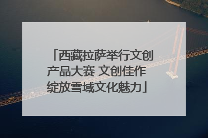 西藏拉萨举行文创产品大赛 文创佳作绽放雪域文化魅力