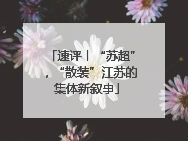 速评丨“苏超”，“散装”江苏的集体新叙事
