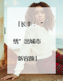 长丰：“绣”出城市新容颜