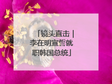 镜头直击｜李在明宣誓就职韩国总统