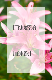 飞地经济加速跑